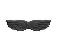 Repose-Poignets en Forme D'aile D'ange pour Ordinateur Portable, Coussinet Ergonomique pour Clavier en Mousse à Mémoire de Forme, Base Douce Antidérapante pour Un Confort Optimal