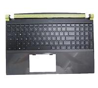Repose-poignets et clavier noirs pour ordinateur portable pour Gigabyte pour Aero 15 XA 15 XB 15XA 15XB V184945AS1 V184945AS2 27703-US5XA-S11S 27363-75XA0-J22S 27363-75XB0-J21S anglais États-Unis neuf
