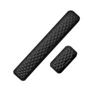 Repose-poignets et tapis de souris - 2 pièces repose-poignet de bureau - Repose-poignet de jeu antidérapant, repose-poignet ergonomique de bureau, ensemble de tapis de souris à mémoire pour le lieu de