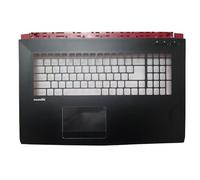 Repose-Poignets Noir avec Dos Rouge pour Ordinateur pour MSI GE72 2QE 2QF 2QC 2QD 2QL 6QC 6QD 6QE 6QF 6QL 7RD 7RE Apache Pro, sans pavé Tactile, Neuf