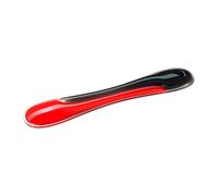Kensington Repose-poignet pour clavier Slim Duo Gel, 490 x 95 x 18mm, support ergonomique pour les tensions et l'inconfort des poignets, convient aux claviers à profil bas, noir/rouge (K62442WW)