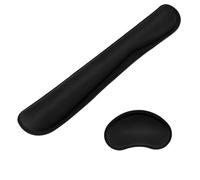 Repose-poignets pour clavier Keyboard Wrist Rest Mouse Pad With Support Memory Foam Set Ergonomic Mousepad For Office Gaming PC Laptop pour Office(Keyboard Mice Pad)