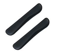 Repose-poignets pour clavier lavable, léger, confortable, pratique et durable, avec revêtement en tissu lisse et mousse à mémoire de forme
