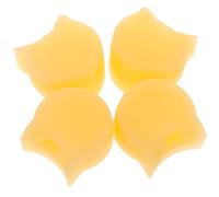 Repose-pouce Confort et Maintien en Silicone 4 Pièces, Jaune | Courbe Ergonomique, Protection du Support, Adapté à Plupart des Modèles, pour Musiciens et Concerts