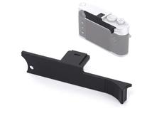 Repose-pouce en métal pour Leica M11/M11-P - Support ergonomique de précision en aluminium CNC - Texture antidérapante - Ajustement sûr - Facile à glisser - Noir