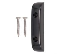 Repose-pouce en plastique noir pour guitare basse électrique et bois avec vis de montage pour support de doigt style jazz Lot de 3 pièces