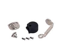 Repose-pouce pour Clarinette en Cuivre Plaqué Nickel, Réglable | Surface Antidérapante en Caoutchouc, Arc Dorsal du Pouce, pour Clarinette et Basson, Scène ou Pratique Style Aléatoire