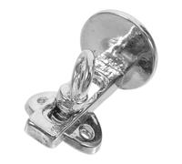 Repose-pouce Réglable en Alliage de Zinc pour Hautbois et Clarinette | Quatre Positions, Fixation pour Sangle, Usage Confortable, Argenté, Adapté aux Musiciens Débutants et Adultes