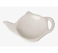 Repose sachet de thé en céramique pour sachets de thé usagés Crème