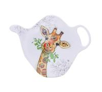 Repose Sachet de thé - Motif Girafe Mangeant tranquillement - mélamine de qualité