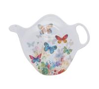 Repose Sachet de thé - Motif Groupe de Papillons Multicolores Volant Ensemble - mélamine de qualité