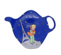 Repose Sachet de thé - Motif Petit Prince serrant affectueusement Son Renard pres de la Tour Eiffel de Paris - mélamine de qualité