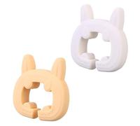 Repose-spatule cuillère détachable en Silicone, avec oreilles de chat, Clip de planificateur résistant à la pour outils de cuisine et cadeaux, de spatule en Silicone