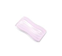 Reposes-poignets Clear Mouse Wrist Rest Transparent Ergonomic Gel Pad Non-slip Comfortable Silicone School(Pink-Wrist Brace)