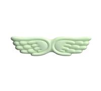 Reposes-poignets Keyboard Mouse Wrist Rest Angel Wing Memory Foam Pad Set Support Ergonomic Non-Slip For Office PC Laptop Easy Typing(Gray Long)