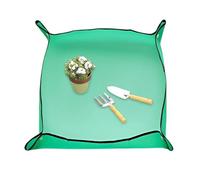 Repotting Mat - 1x1m Waterproof Leak Proof Garden Mat, Foldable Planting Work , Easy Clean Gardening Accessory, Durable Kit | Indoor Plant Care, Flower Arranging, Pruning Tasks, Home Gardening