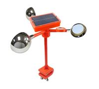 Repousse-Animaux Solaire Rotatif 360 Degrés - Contrôle Oiseaux Jardin avec Panneau Solaire - Dispositif Étanche Anti-Pigeons pour Jardin Toit Camping Pelouse Cour Hangar Terrasse