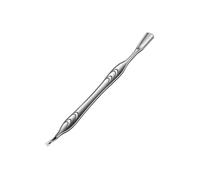 Repousse-cuticules compact pour une utilisation en salon et en salon avec une prise en main facile pour des applications de pédicure précises, outil de soin des ongles ergonomique pour la coupe