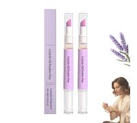 Repousse-cuticules en céramique avec stylo à huile, outil de soin des ongles portable idéal pour les ongles secs et cassants, et pour soigner les petites peaux. (1 pièce)