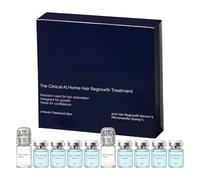 Repousse des cheveux - Stimulateur de racines nourrissant 8 pièces, solution de soin avec appareils à micro-aiguilles, favorise la croissance et le renouvellement, fonction remède pour le cuir chevelu