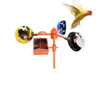 Repousse-Oiseaux Solaire - Reflecteurs Rotatifs Solaires Anti-Oiseaux | Accessoires Extérieurs pour Jardin Terrasse Verger sur l'eau