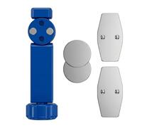 Repousse Piston Frein Vélo, Outil de Compression de Frein en Acier Carbone Robuste, Repousse Piston Étrier VTT Bleu, Accessoire Maintenance Freins Vélo Hydraulique Compatible avec 2 et 4 Pistons