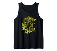 Repousser les limites, design de motivation, typographie 3D Débardeur