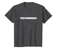 Repousser Les limites T-Shirt, Enfant, Chiné Foncé, 4 Ans