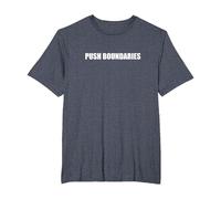 Repousser Les limites T-Shirt, Homme Grandes Tailles, Bleu Chiné, 2X Tall