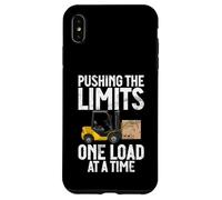 Repousser Les limites Une Charge à la Fois Chariot élévateur Coque pour iPhone XS Max