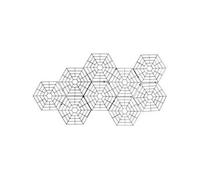 Repousseur doiseaux Pond Protection Grid Type de fonctions effet dissuasif 20 pc(s)