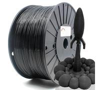 Reprapper 3kg Filament PLA 1.75 pour Imprimante 3D, PLA 1.75mm (± 0.03) pour l'impression 3D, Noir