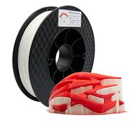 RepRapper Filament PVA 1,75 mm soluble dans l'eau pour imprimante 3D, bobine de 500 g (1,1 lb) couramment utilisée comme matériau de support, Naturelle.