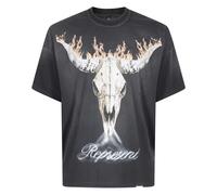 Represent, Homme, Tops, Noir, Taille: XL T-shirt British Cowboys
