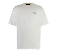 Represent - T-shirt en coton à col rond - Homme - Tops - Blanc - Taille: 2XL