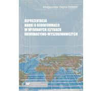 Représentation de la science de l'information géographique dans...