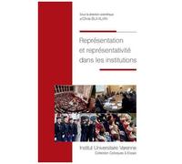 Représentation Et Représentativité Dans Les Institutions