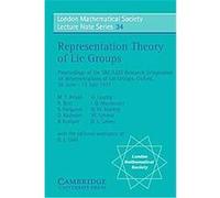 Representation Theory of Lie Groups, London Mathematical Society Lecture Note Series, 34. Lms Research Symposium on Representations of Lie Groups, London Mathematical Society, Science Research Council
