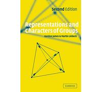 Representations and Characters of Groups