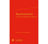 Représentations - Anne Donadey - Classiques Garnier - relié - Beau livre