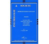 Représentations sociales Tome 1 - Collectif - L'harmattan - broché - Livre