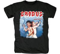 Reprint Exodus Bonded by Blood Cotton Black Unisex Mens T-Shirt Black Size M