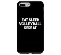 Reprise du Volley-Ball Eat Sleep - Funny Volleyball Coque pour iPhone 7 Plus/8 Plus