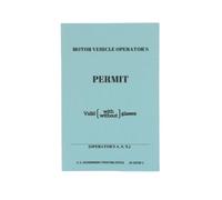 Reproduction authentique du permis de conduire de l'armée américaine de la Seconde Guerre mondiale