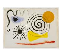 Reproduction d'art sur toile roulée - Alexander Calder - Sans titre - 76,2 x 101,6 cm | Couleurs résistantes à la décoloration | Décoration murale unique pour intérieurs modernes