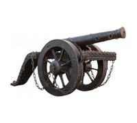 Reproduction De Canons Anciens En Métal Multicolore