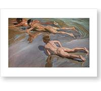 Reproduction officielle du Musée du Prado "Garçons à la plage"