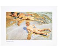 Reproduction officielle du Musée du Prado "Garçons à la plage"
