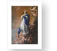 Reproduction officielle du Musée du Prado << La conception immaculée des vénérables >>