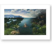 Reproduction officielle du Musée du Prado "Le passage de la lagune Estigie"